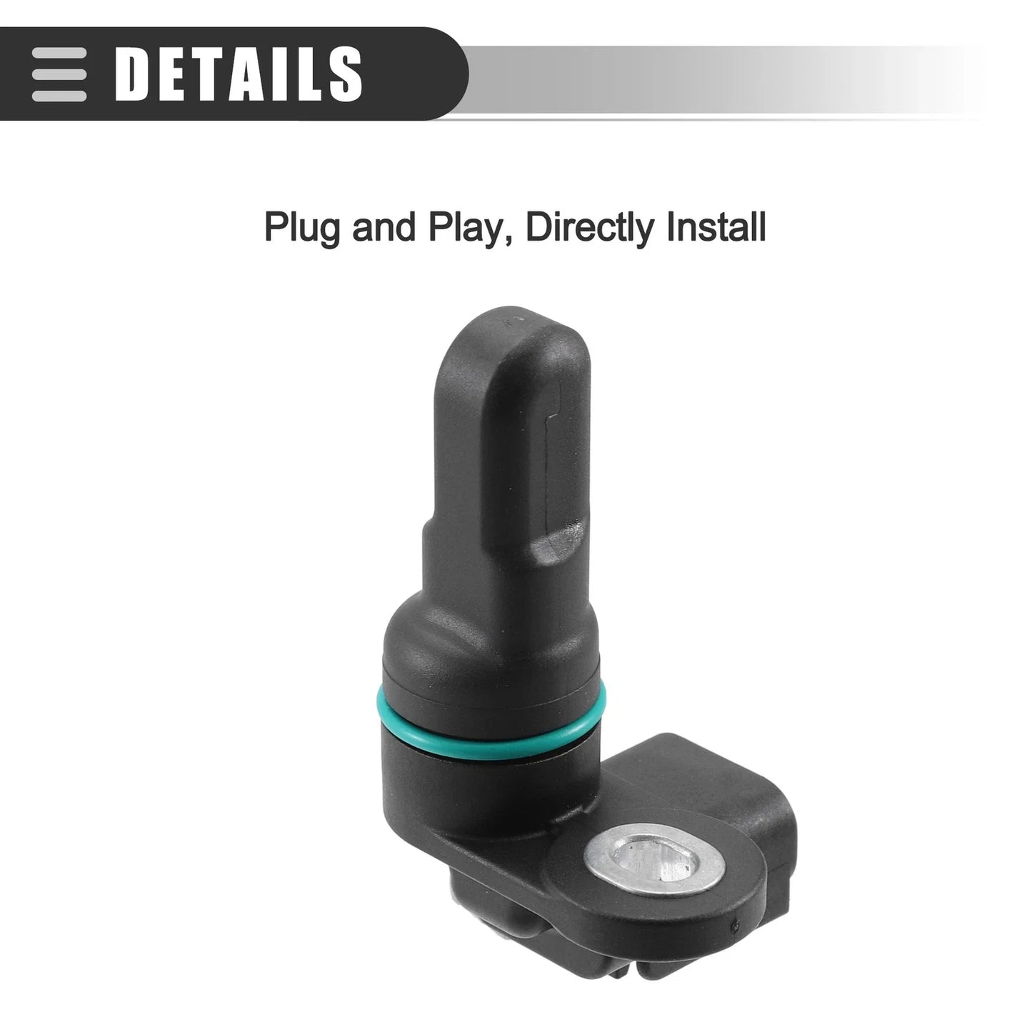 Camshaft Position Sensor for Chrysler 300 2005-2010 - ABS, Black