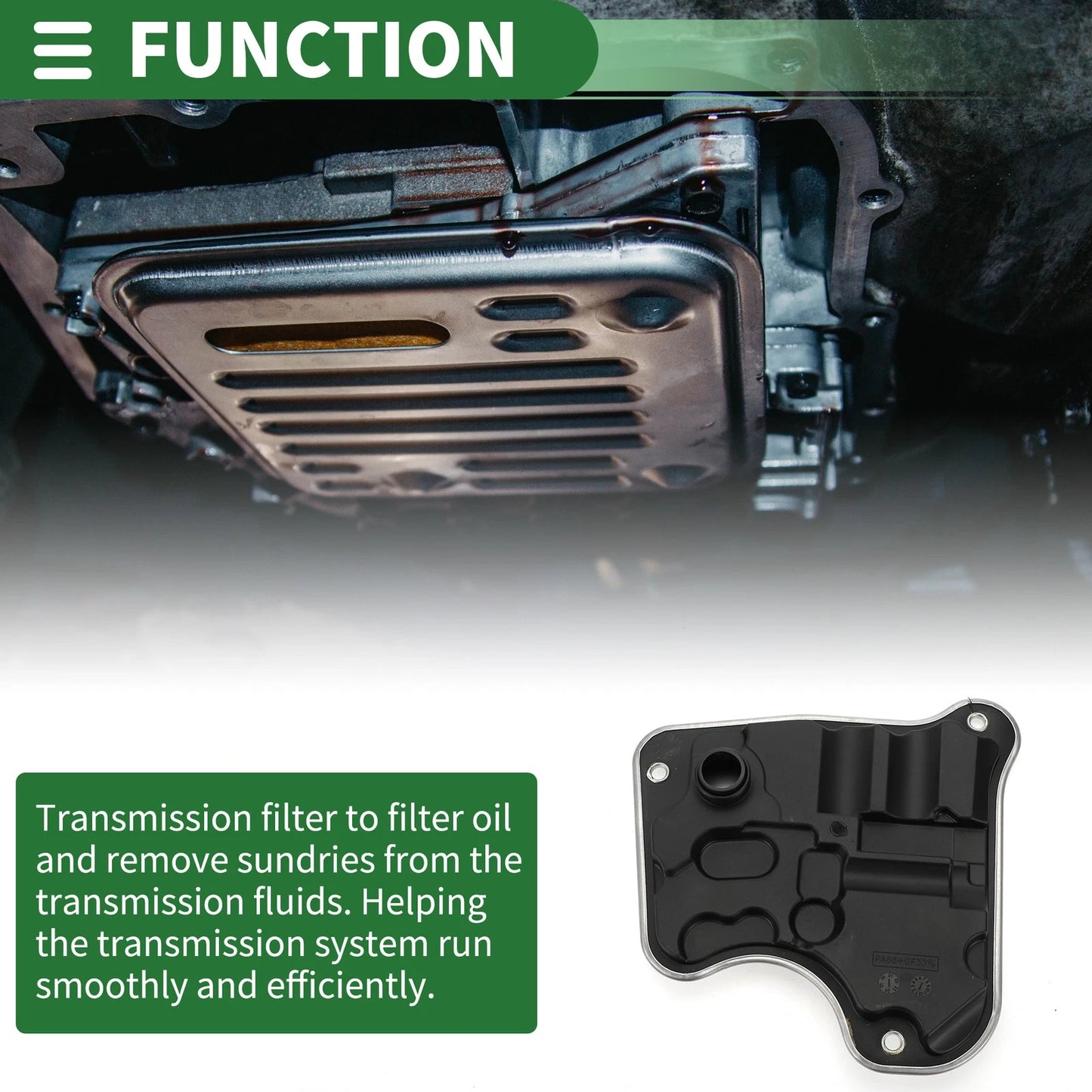 Set of 2 K310 Automatic Transmission Filter Kits No.353300W050 for Toyota Allion (2001–2007)