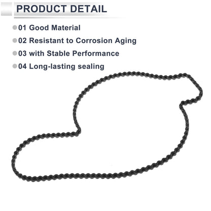 Water Pump Gasket for Porsche Cayenne 2019-2024 Rubber 1 x Engine Component