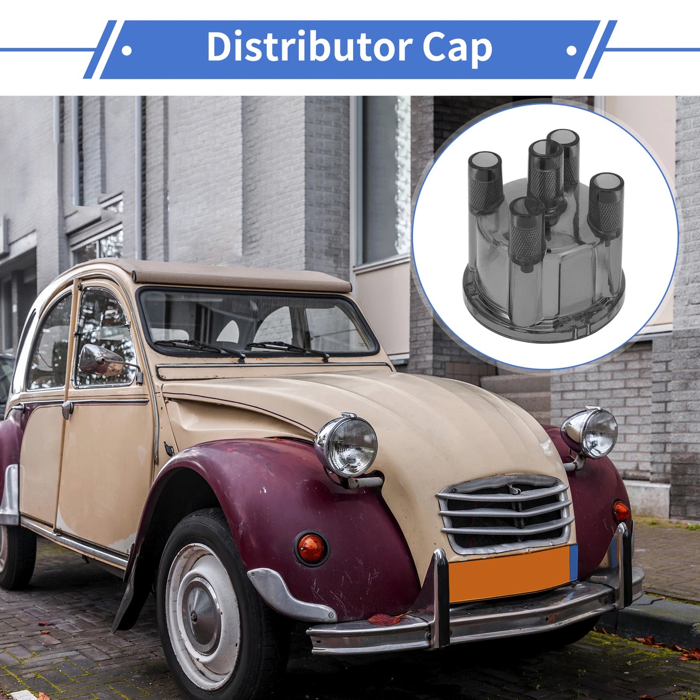 Distributor Cap for VW Bus Ghia Buggy (1968–1979)