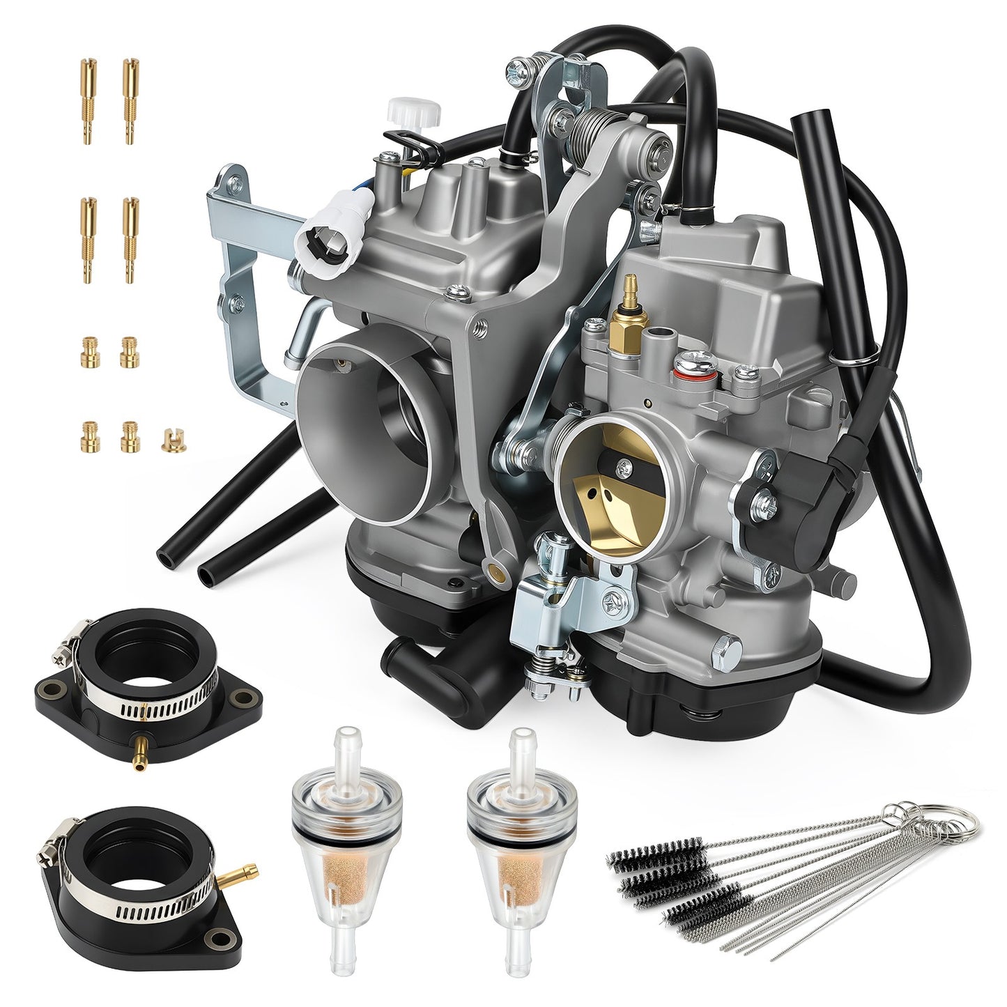 Carburetor and Intake Boot for Yamaha V Star 1100 (1999–2005)