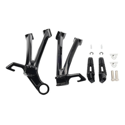 Rear Passenger Footrests Pegs for Suzuki GSXR600 GSXR750 (2008-2010)