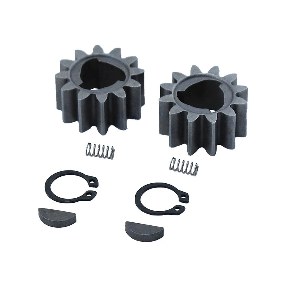 12 Teeth Drive Gear & C Clips Kit for Honda HRR216 HRS216 (2003-2023)