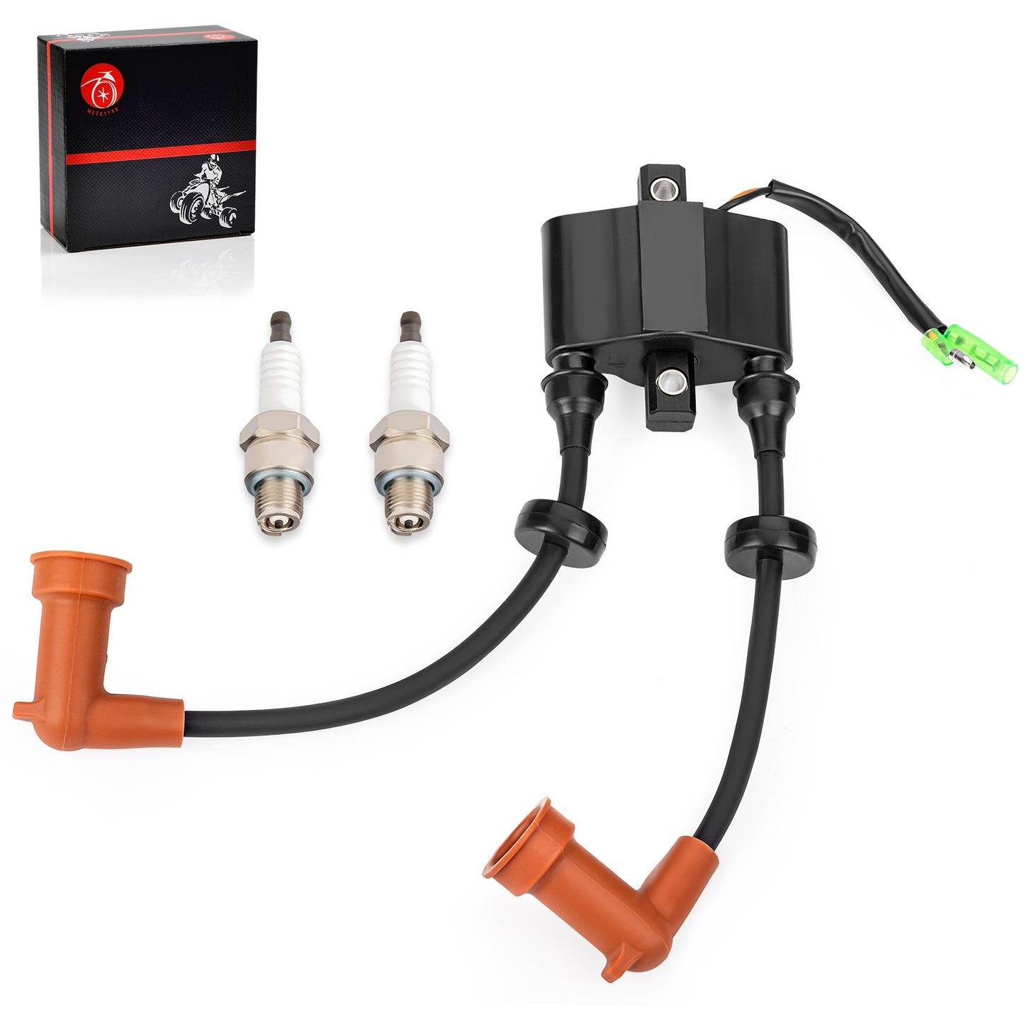 Ignition Coil with Spark Plug for Yamaha F15 F20 F25 T25 (2006–2017)