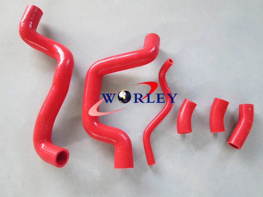 Silicone Radiator Hose Kit for Suzuki SV650 (2003–Present) - Blue