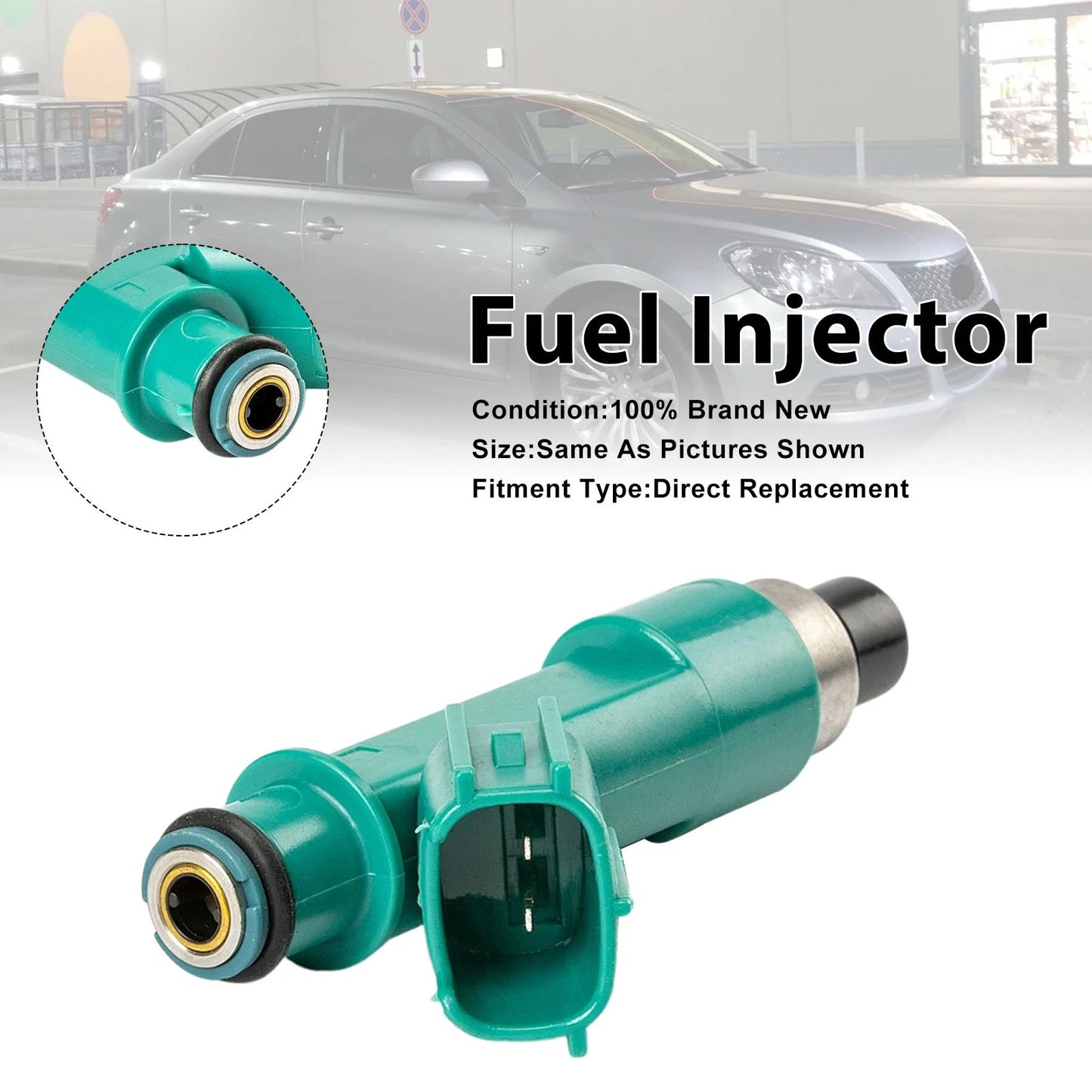 1x fuel injector for Suzuki Kizashi, Grand Vitara (2009–2013) 15710-78K00