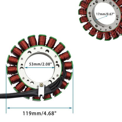 Stator for Suzuki LTA700 LTA700X LT-A700X King Quad (2005–2007)