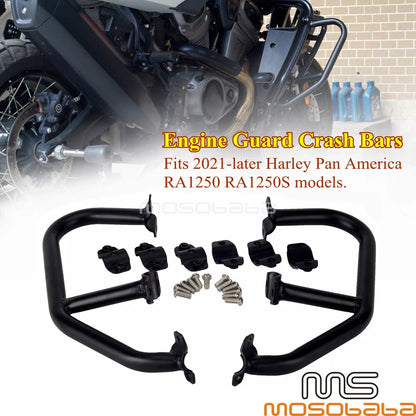 Bumper Engine Guard Crash Bar 2x for Harley Pan America 1250 S (2021)
