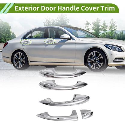 Exterior Door Handle Cover Trim for Mercedes-Benz GLC Class W205 X253 (15-21)