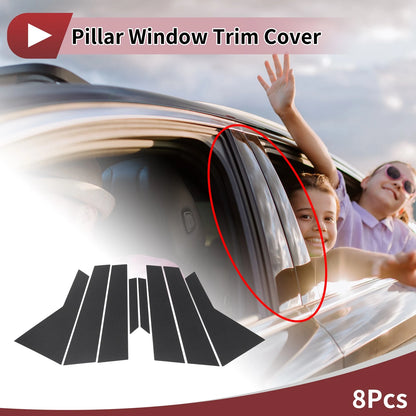 Door Pillar Window Trim for Porsche Cayenne (2018–2023)