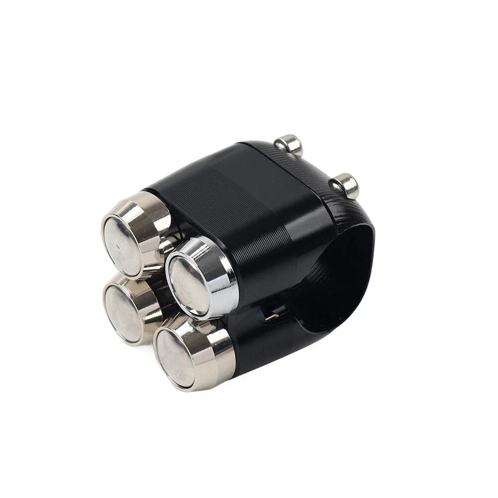 1" Handlebar Horn Turn Signal Light Control Switch for Harley Bobber