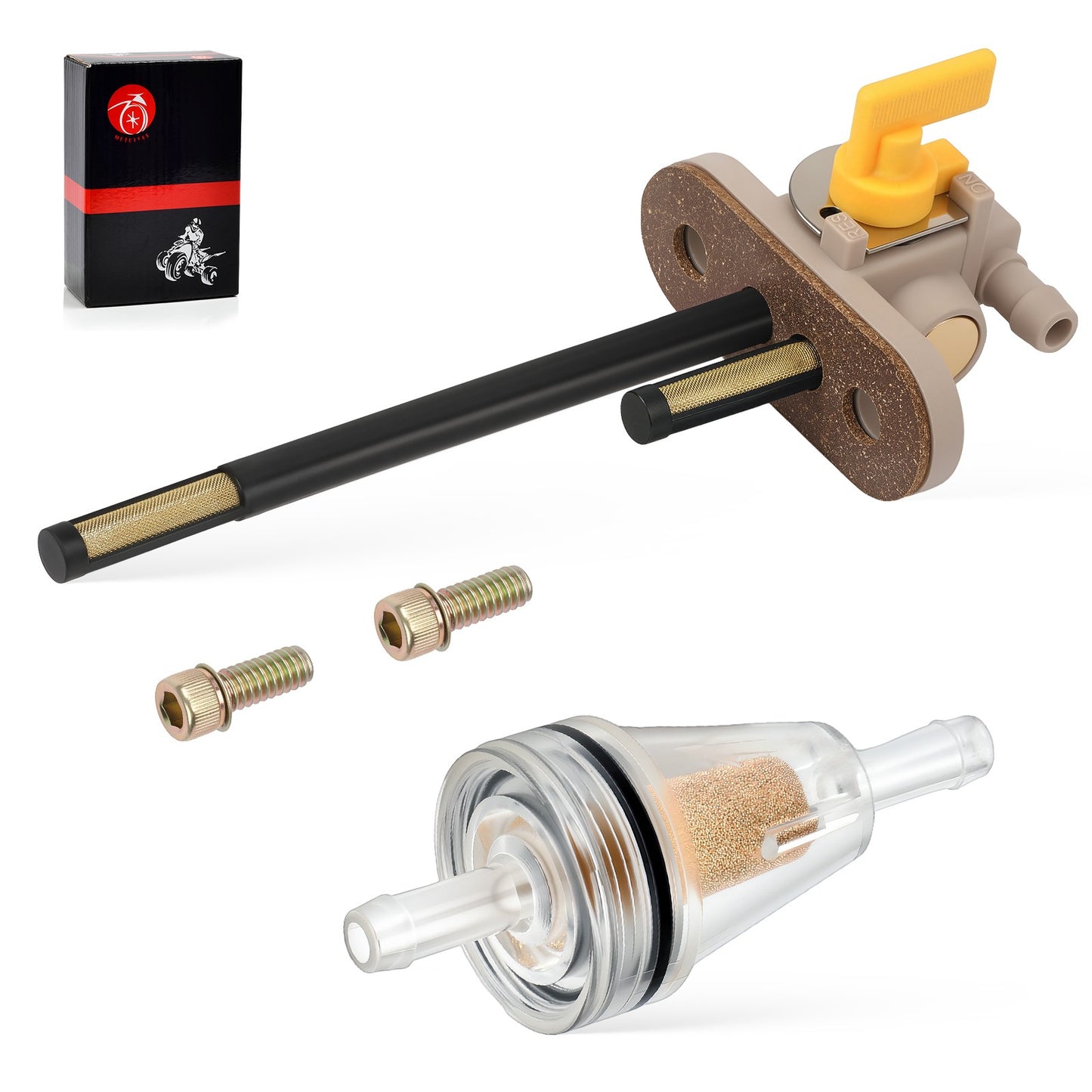 Petcock Fuel Shutoff Valve for Polaris Big Boss Magnum Scrambler (1996–2000)
