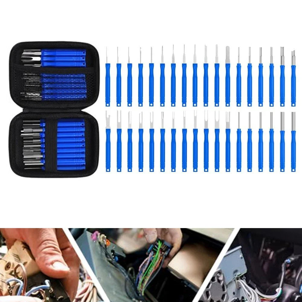 36 Piece Car Pin Release Tool Set Terminal Disassembly Tool for Vehicle Wiring