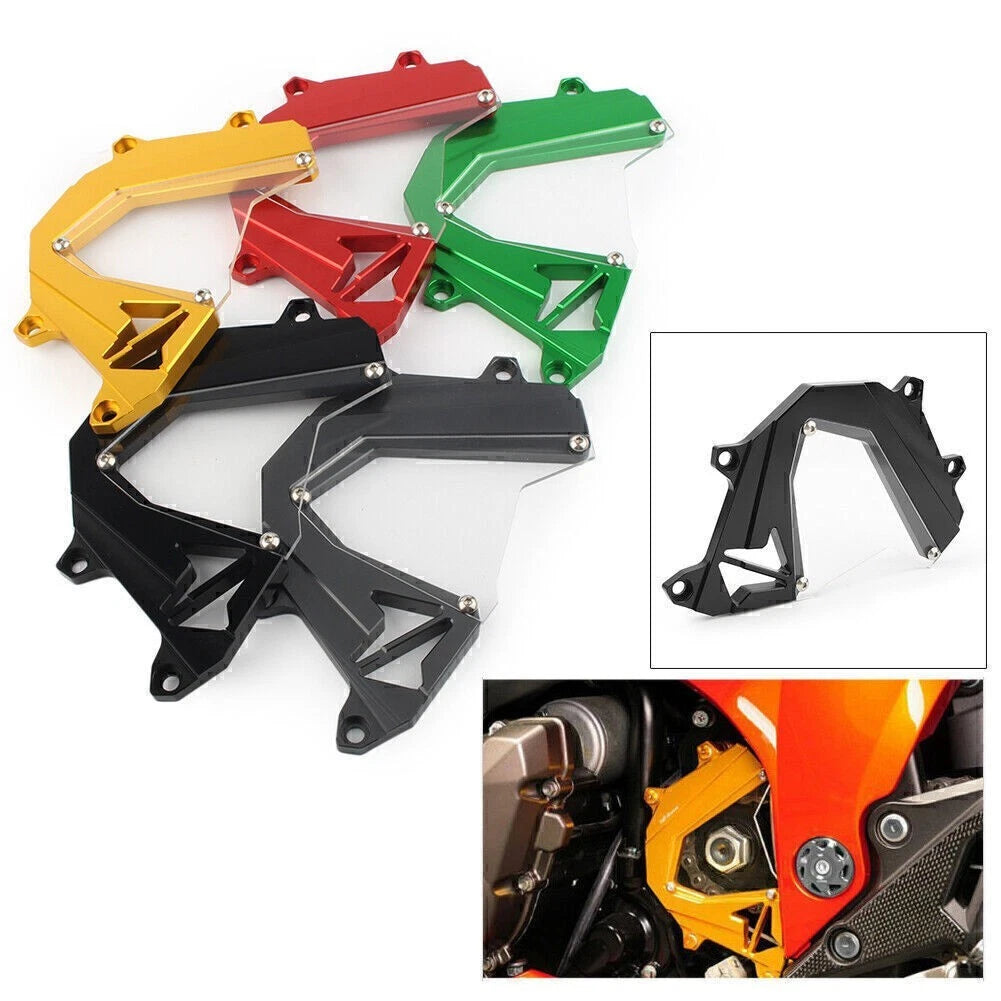 Engine Front Sprocket Cover Chain Guard for Kawasaki Z800 (2013–2016) Red