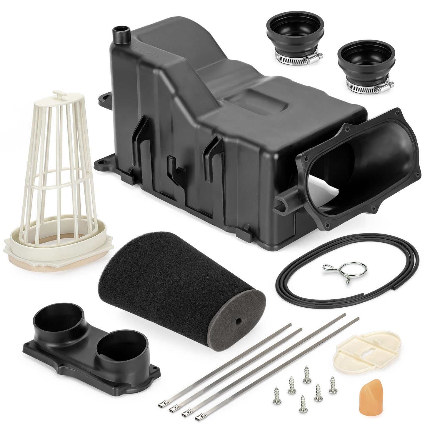 2X Air Box Intake Case Cleaner Kit for Yamaha Banshee 350 (1987–2006)