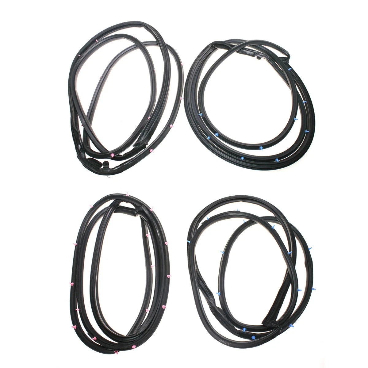 Set of 4 Weatherstrip for Toyota Corolla Altis (2000–2007)