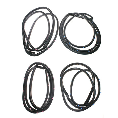 Set of 4 Weatherstrip for Toyota Corolla Altis (2000–2007)