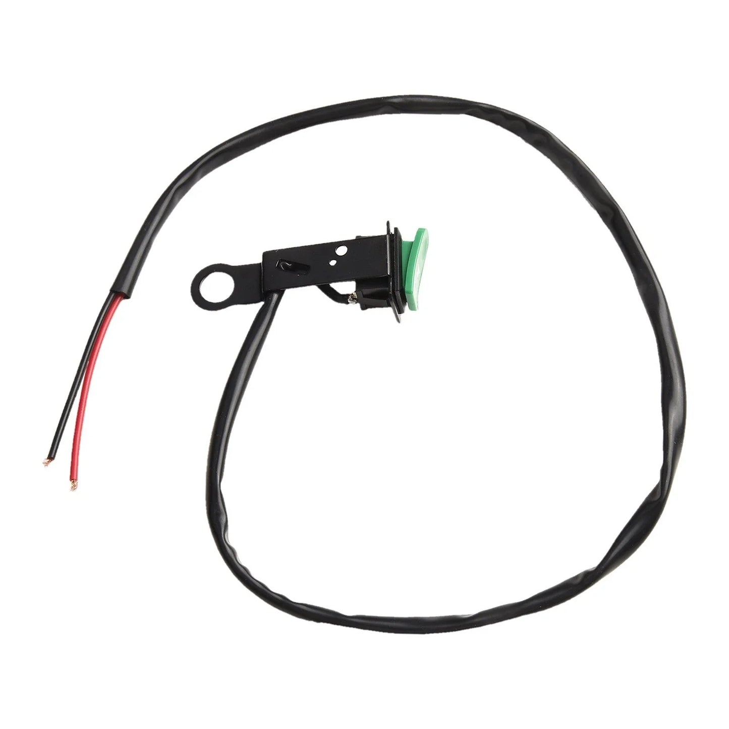 Push Button Switch for Motorcycles with Reflector Iron Bracket