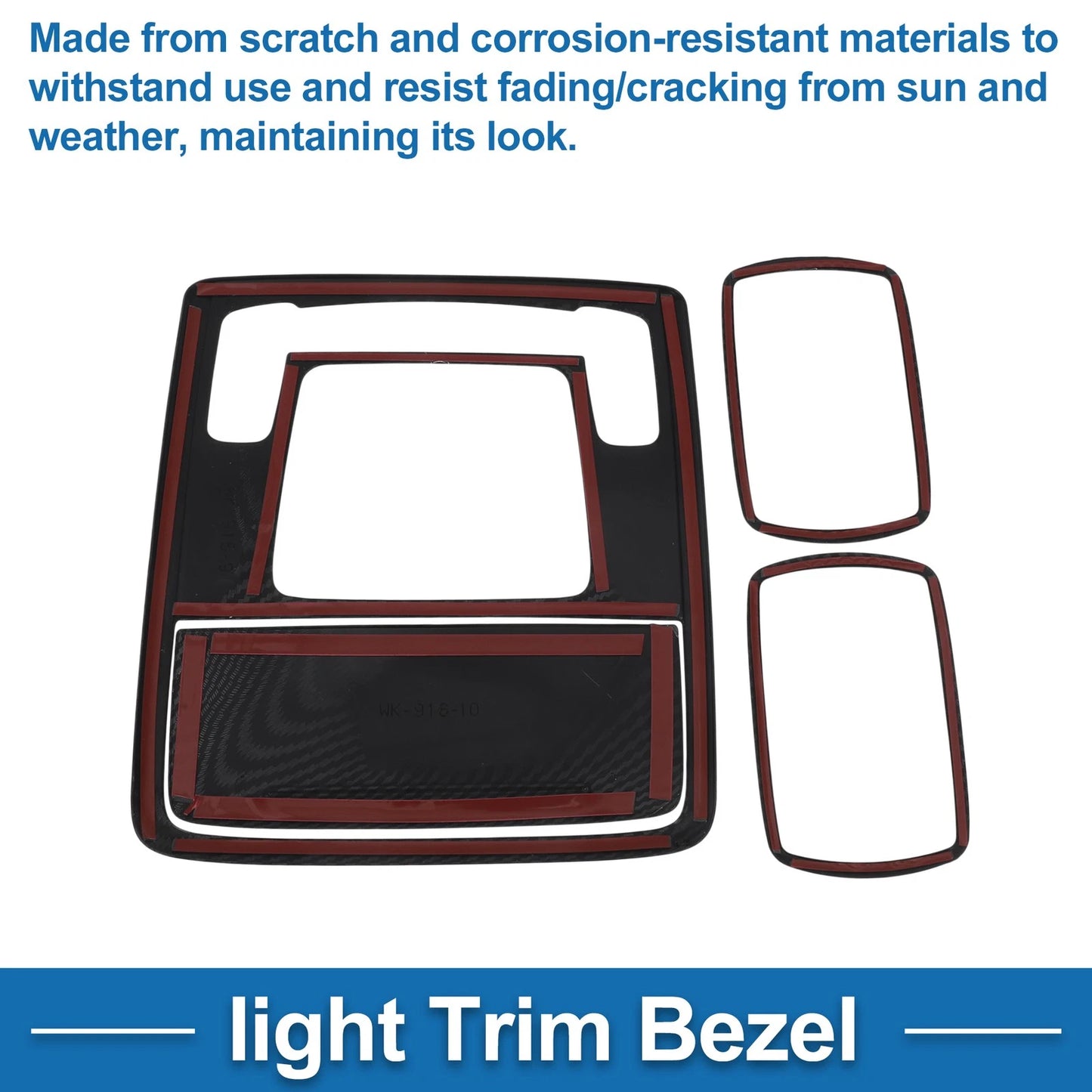Light Trim Bezel for Honda Stepwgn (2023) - Front Row, Rear Row Lamp Cove