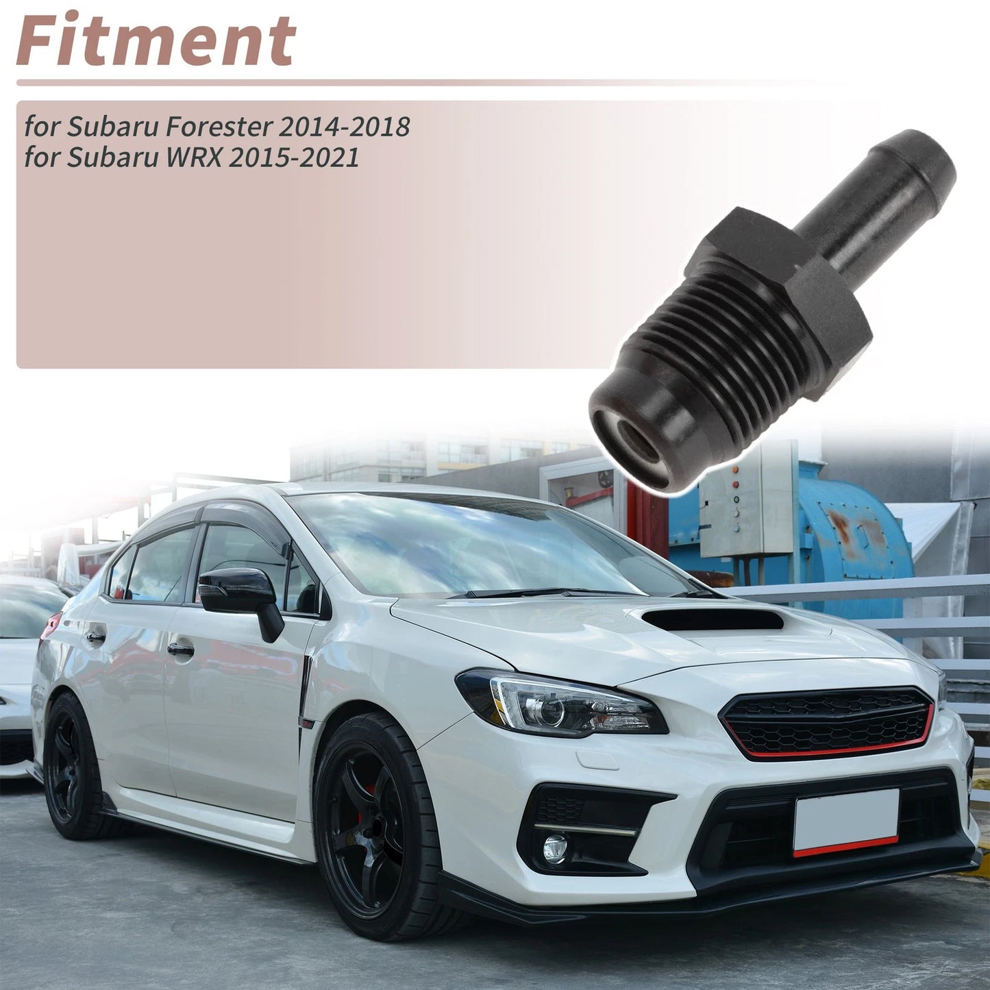 PCV Valve for Subaru Forester (2014–2018) 11810AA141 Metal Black