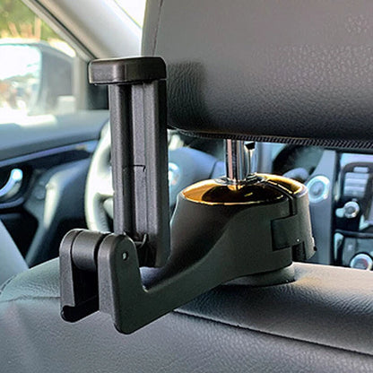 1 Car Headrest Hidden Hooks for Seat - 2pc