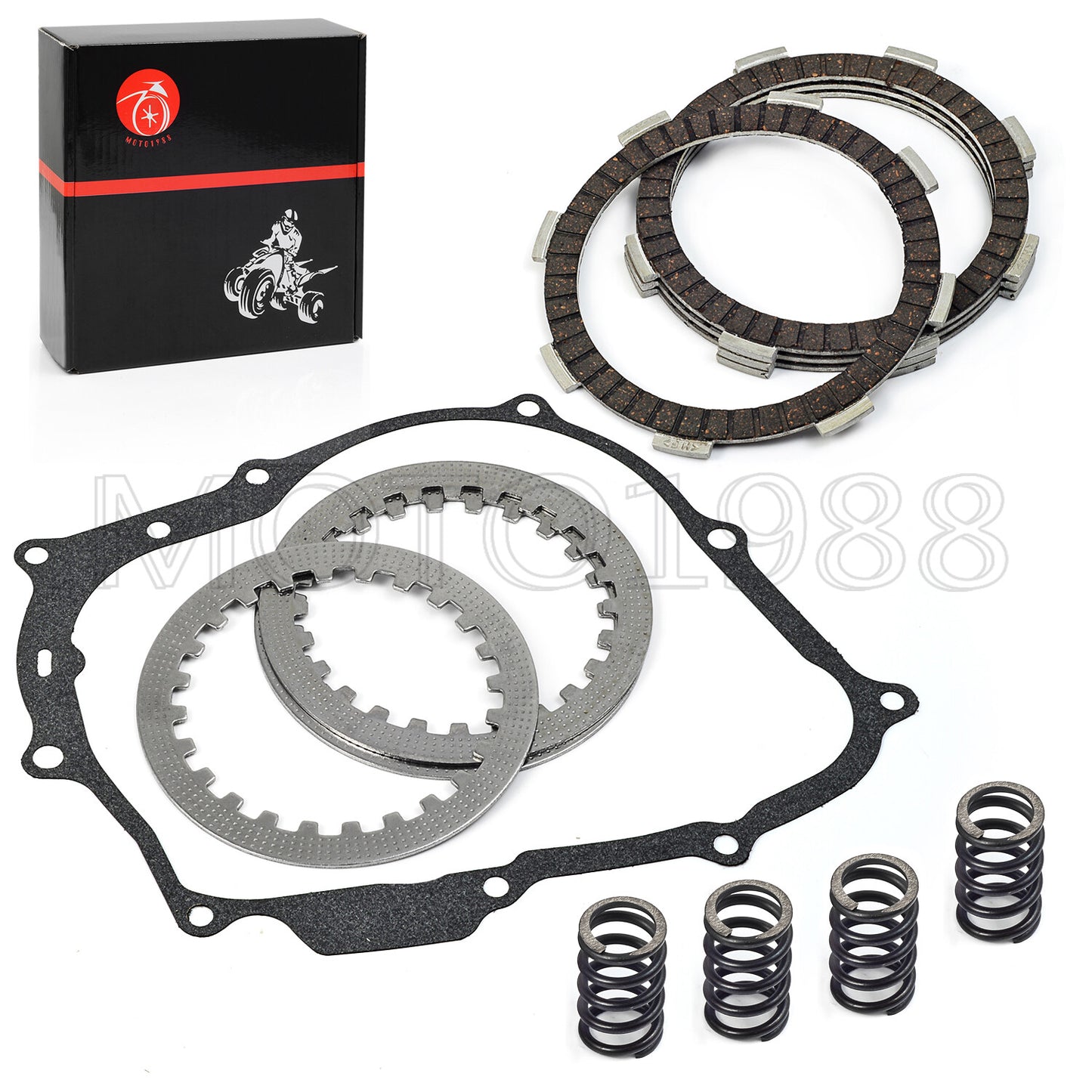 Clutch Plate Kit for Honda CRF100F XR100R XR80R CRF80F (2004–2023)