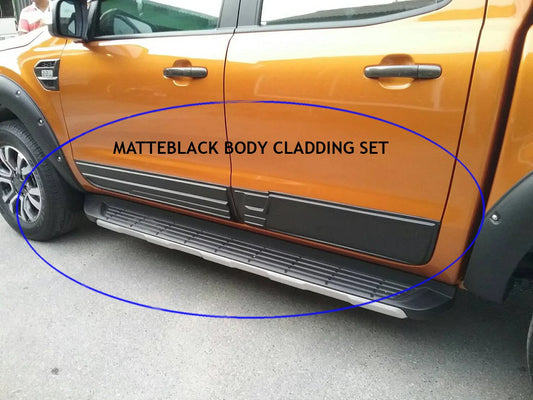 Body Cladding for Ford Ranger MK1 MK2 PX PX2 Double Cab 2012-2016