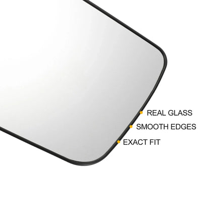 Left Upper White Heated Mirror Glass for Hyundai H350 (2015-2020)