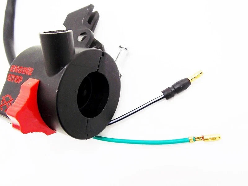 Right Throttle Kill Handlebar Switch Block Assembly for Honda CRF50F (04-22)