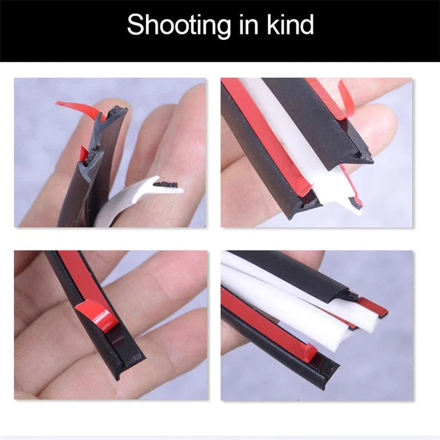 Rubber Sealing Strip Weatherstrip Edge Trim 10M for Car AU