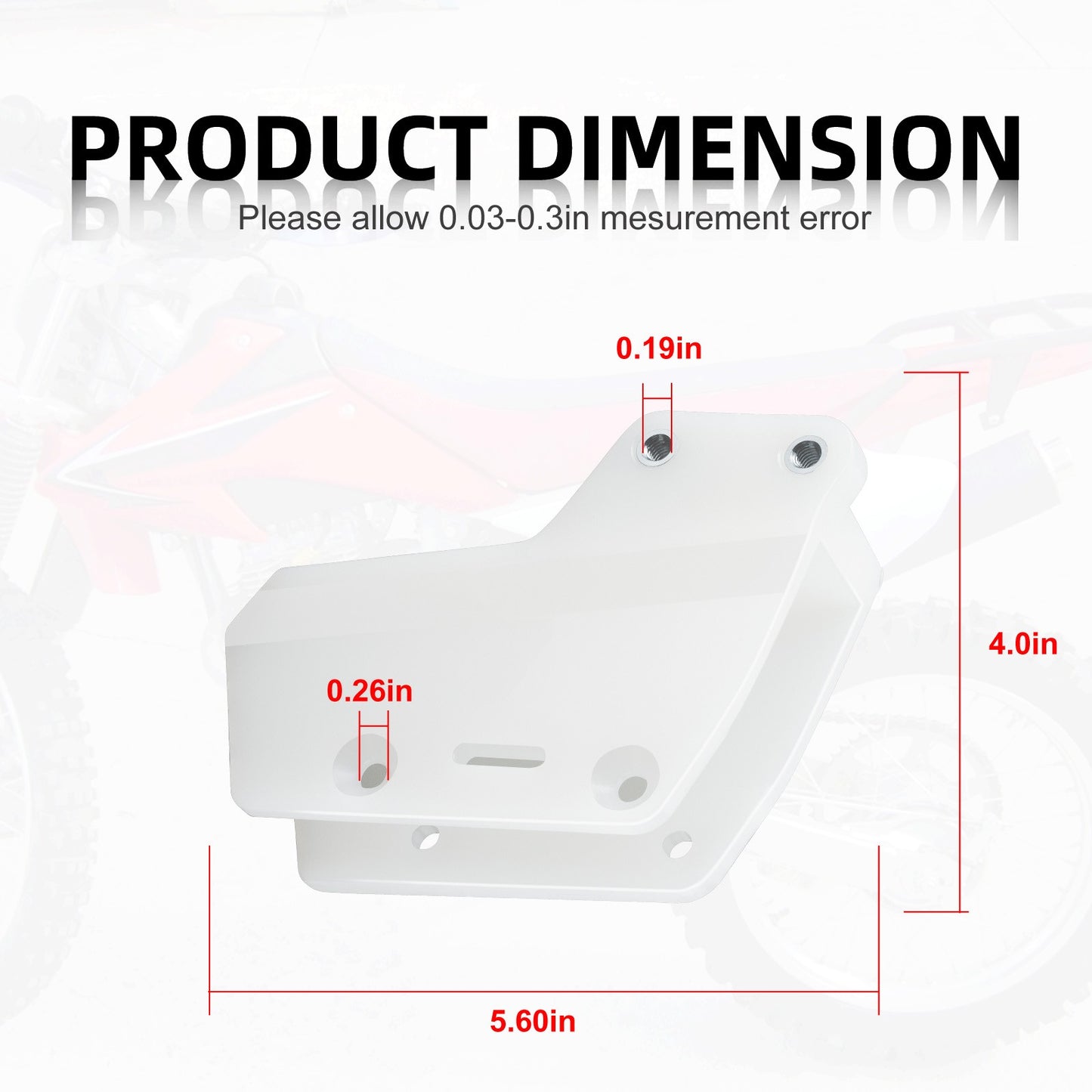 Rear Chain Guide for Honda CRF150F CRF230F (2003–2019)