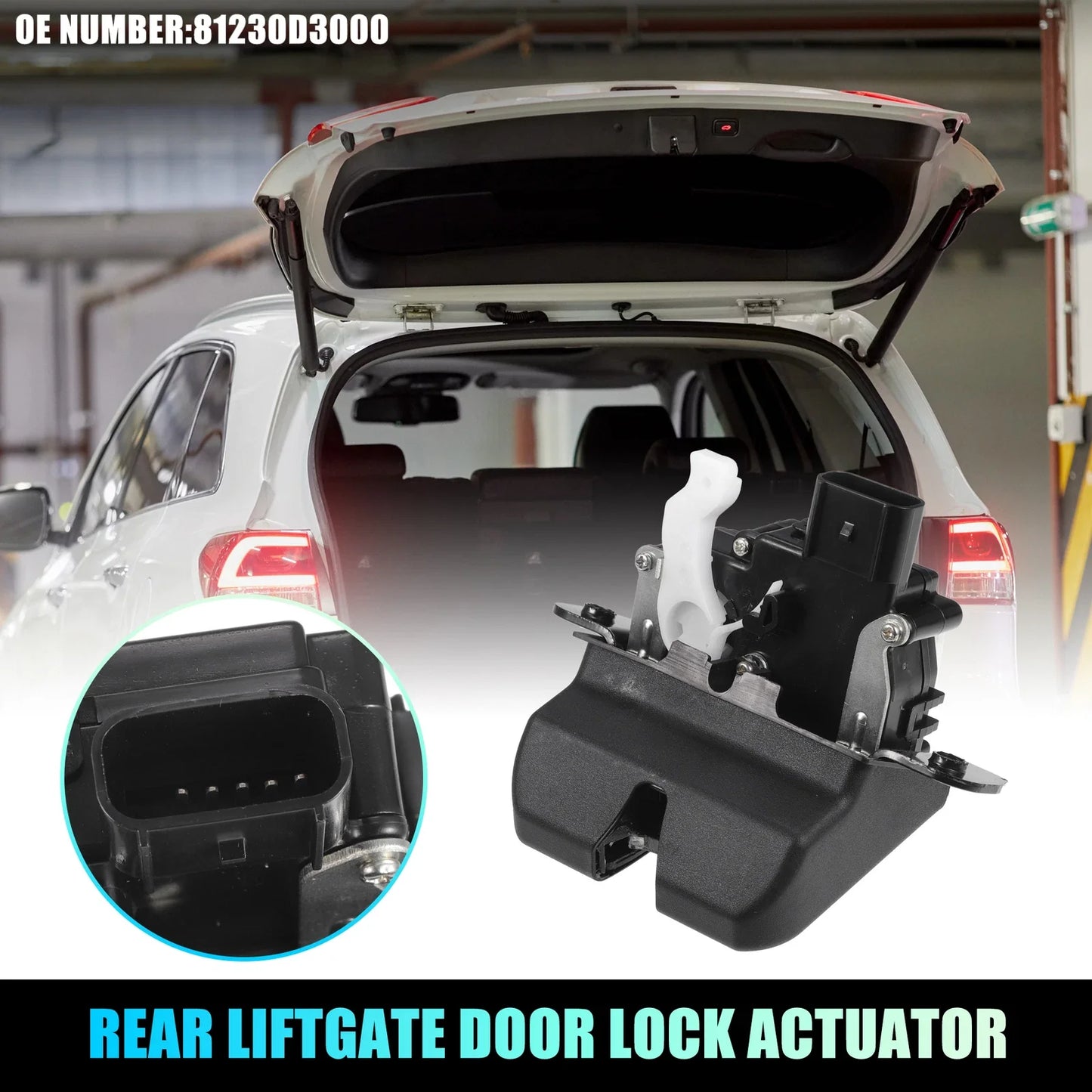 Rear Liftgate Door Lock Actuator Motor for Hyundai Tucson (2015-2021)