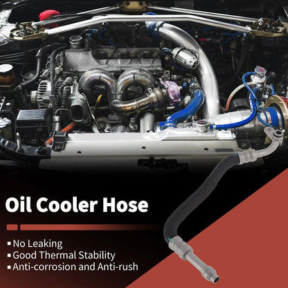 Inlet Engine Oil Cooler Tube for BMW E60 E61 535i (2008–2010) No. 17227560979