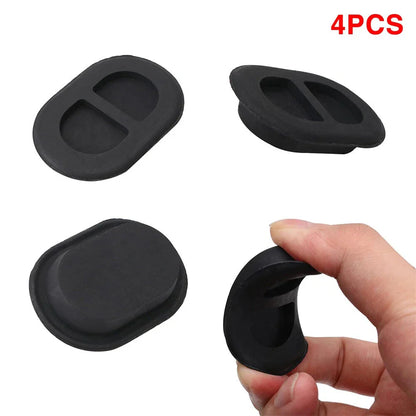 4 x Rubber Floor Pan Drain Plugs for Jeep Wrangler Gladiator (2018-2023)