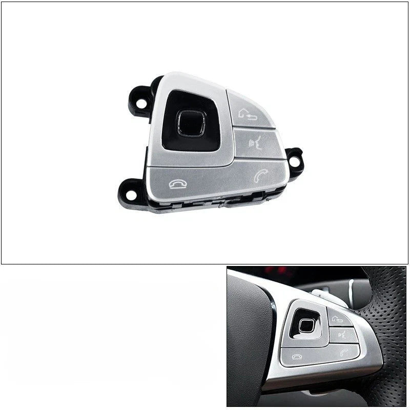 2 x Steering Wheel Switch Button Set for Benz E-Class W213 W238 (2016–2018)