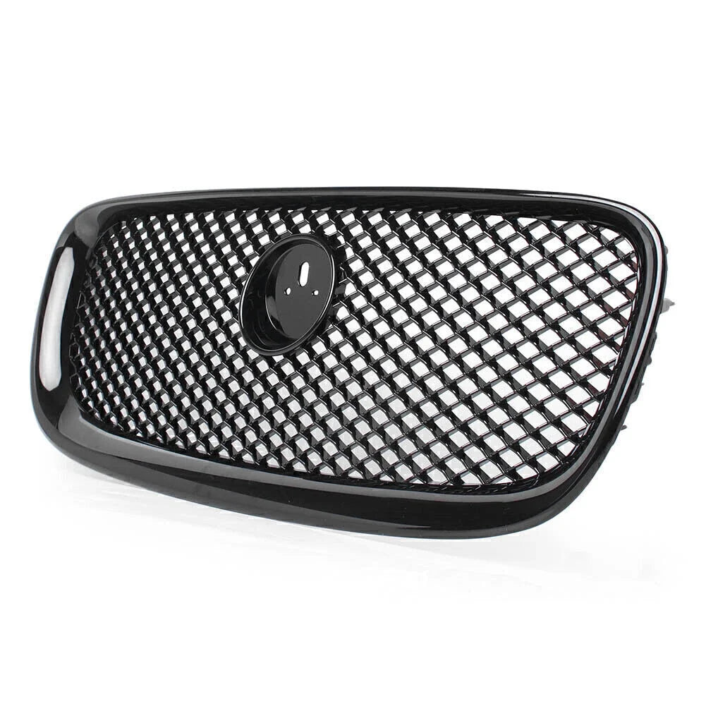 Honeycombe Front Mesh Bumper Grille for Jaguar XF XFR (2012-2014)