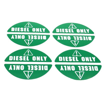 Diesel Only Sticker for Truck (0.82" x 2.17")