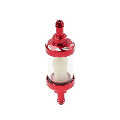 Inline 8MM Motorcycle Gas Fuel Filter (Universal)