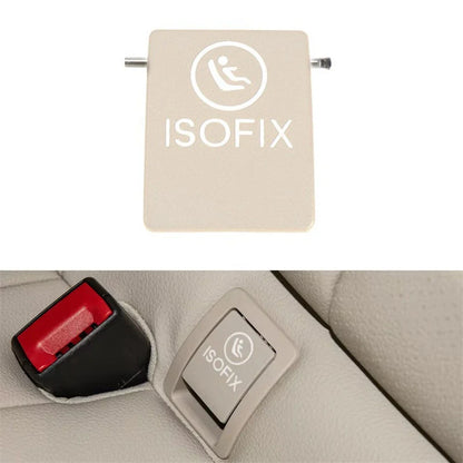 Beige ISOFix Child Seat Hook Anchor Cover for Benz GLC (2016-2021)