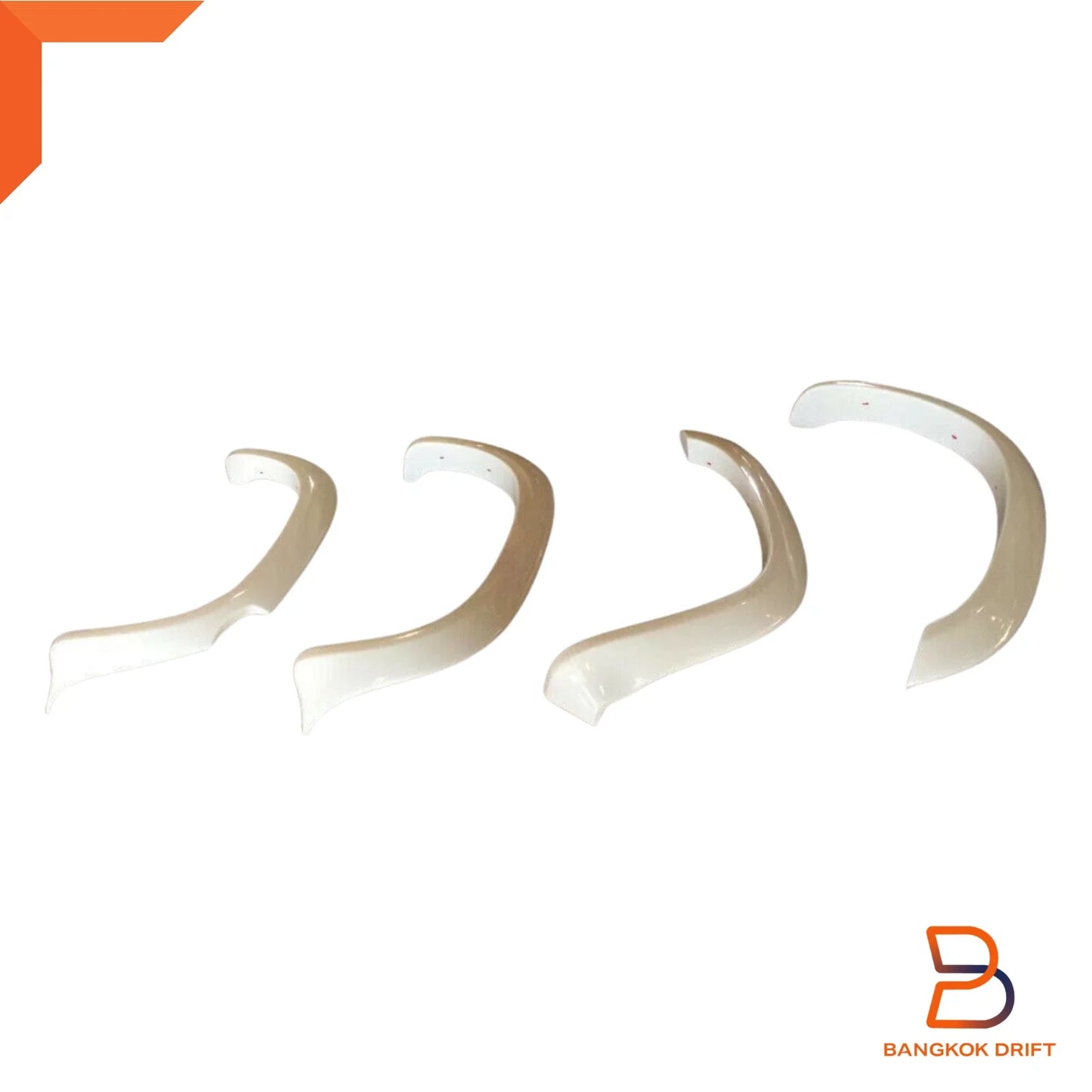 Unpainted Wheel Arches Fender Flares for Toyota Hilux Ute (88-96)