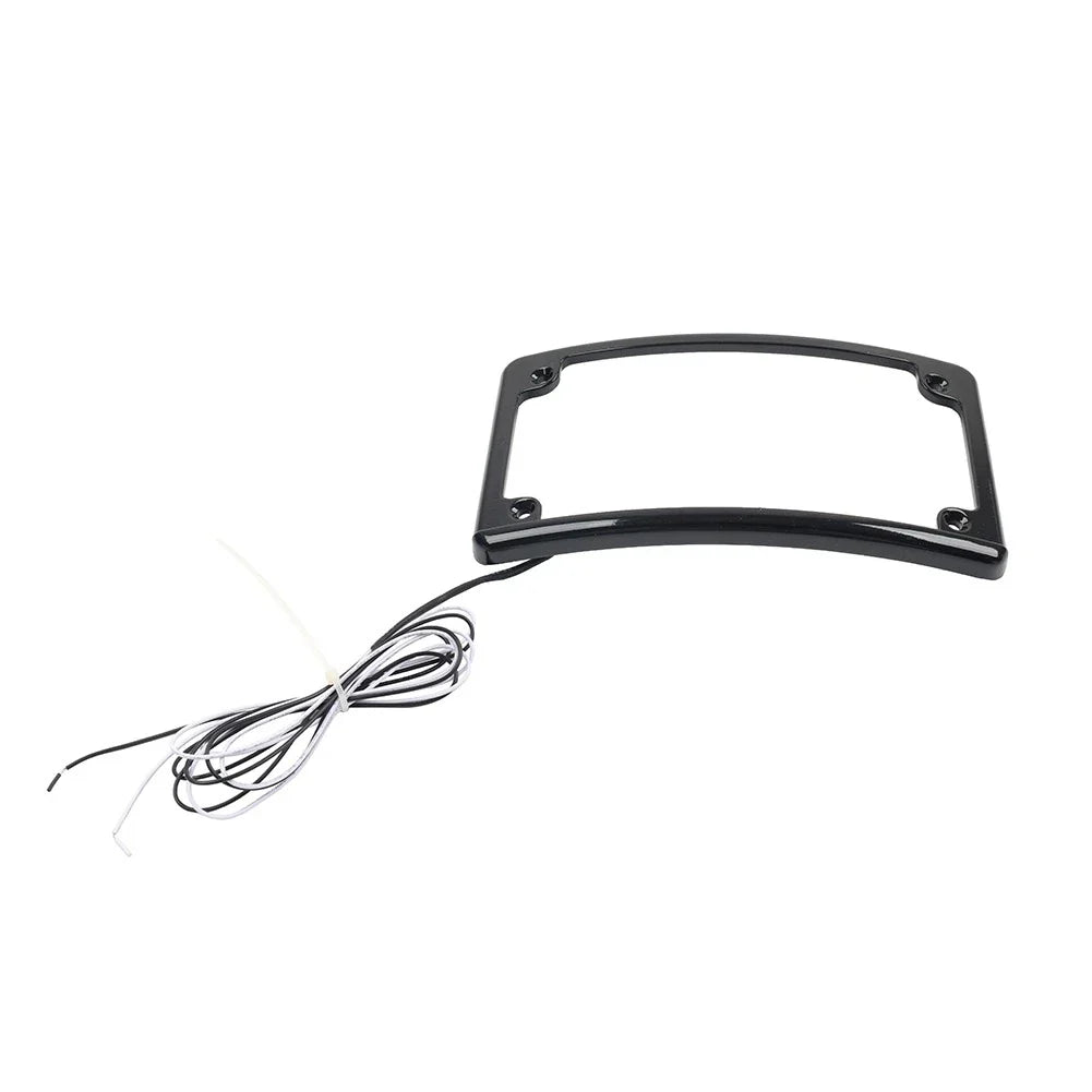 Rear License Frame Bracket w/Light for Harley Touring Glide