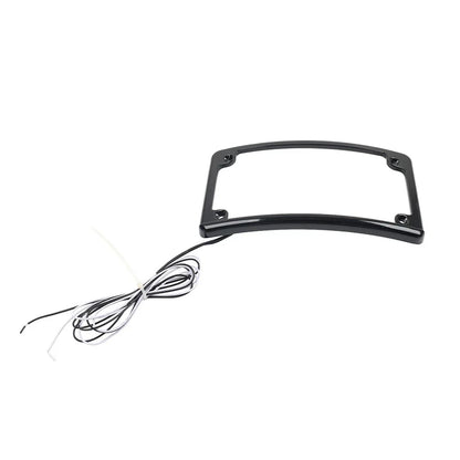 Rear License Frame Bracket w/Light for Harley Touring Glide