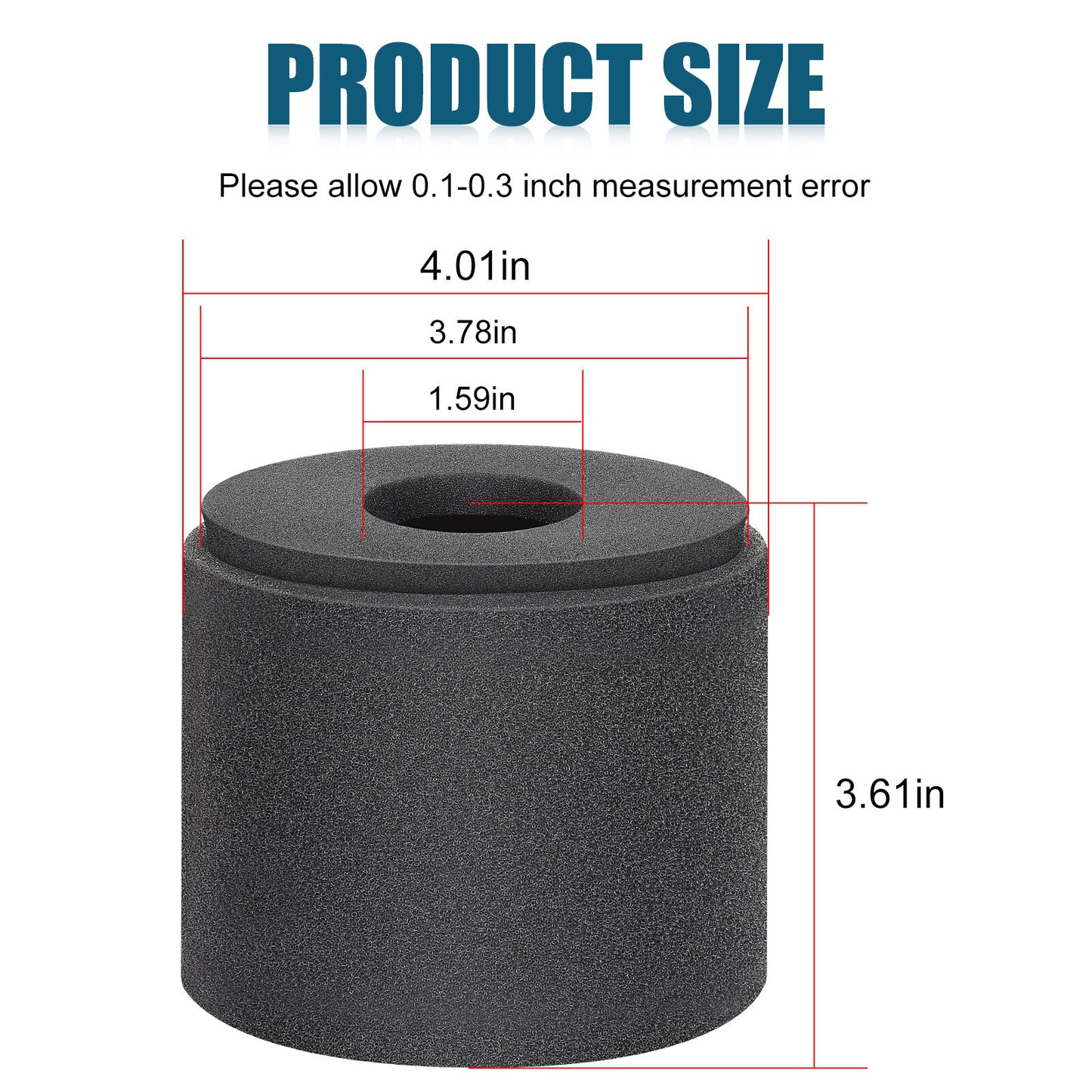 Air Filter Cleaner for Suzuki QuadSport 80 LT80 (1987–2006)