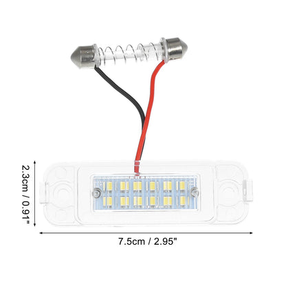 2pcs License Plate Light for Mercedes-Benz ML 320 (1998–2003) A1638200066