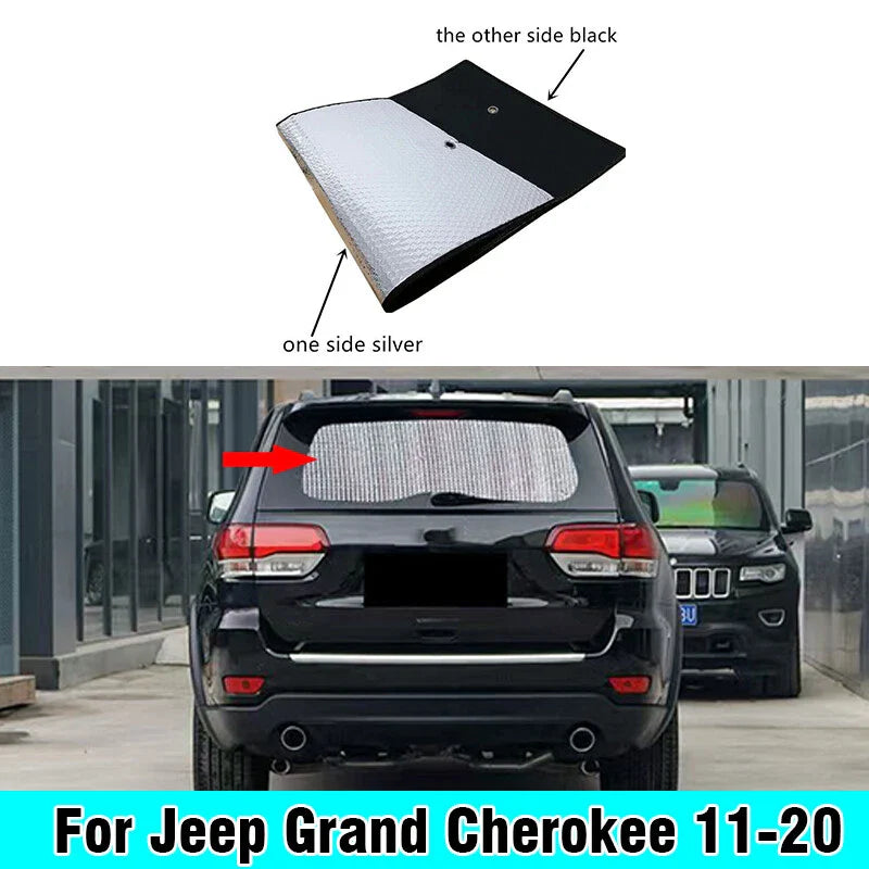 Rear Windshield Privacy Sunshade for Jeep Grand Cherokee (2011–2020)
