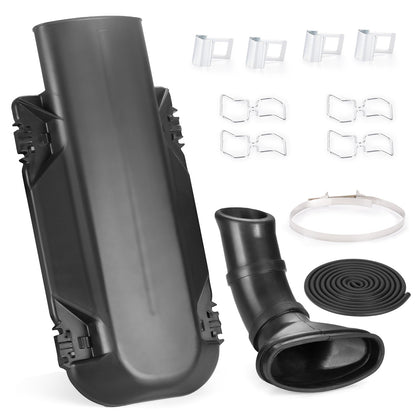 Airbox Lid Cover with Snorkel Intake Duct Kit for Yamaha Banshee YFZ 350 (1987–2006)