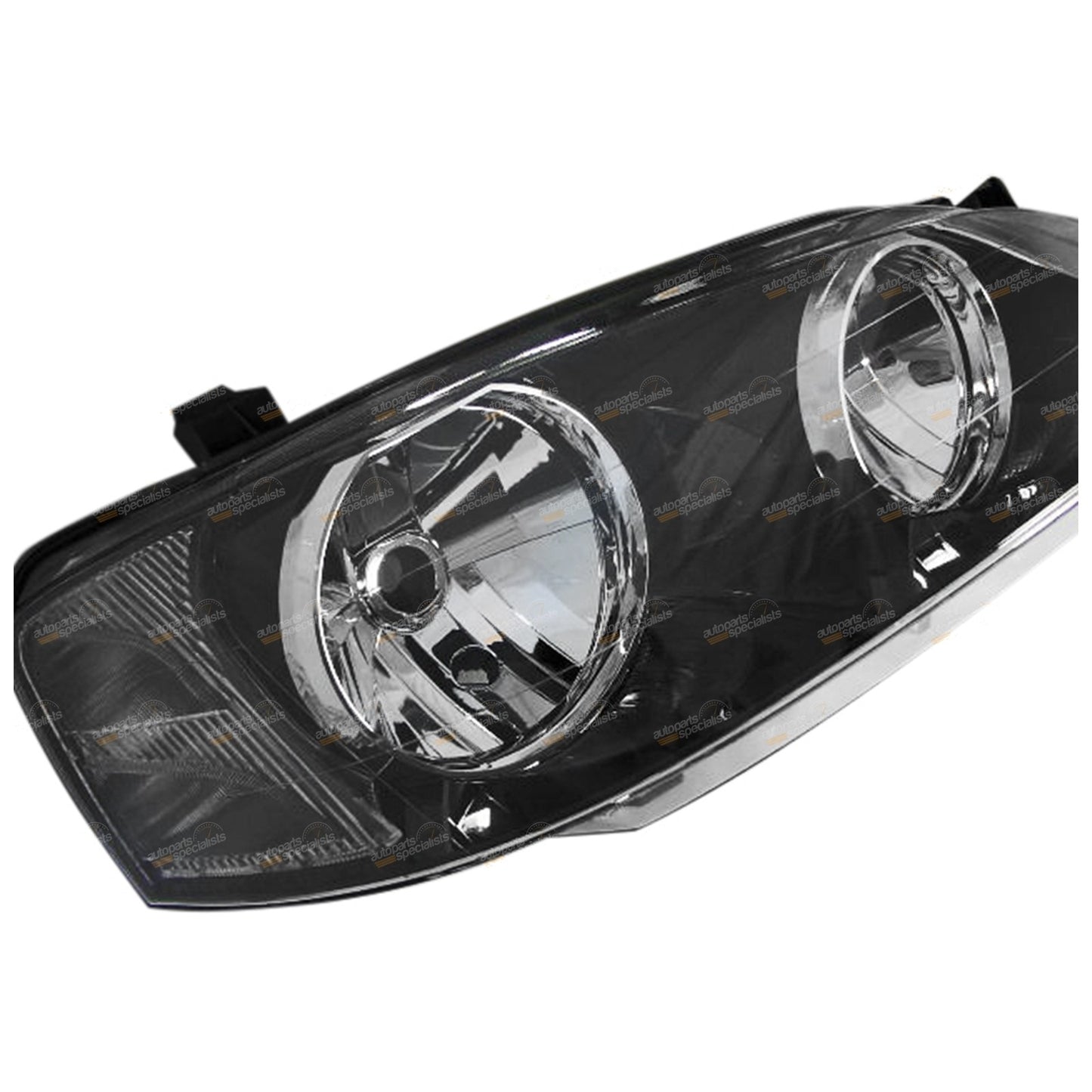 RH Black Headlight for Ford BA BF Falcon Fairmont (2002–2006)