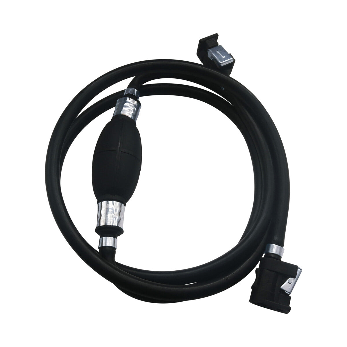 Fuel Gas Hose Line Assembly with Primer Bulb for Marine Outboard Boat Motor