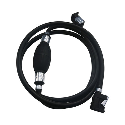 Fuel Gas Hose Line Assembly with Primer Bulb for Marine Outboard Boat Motor