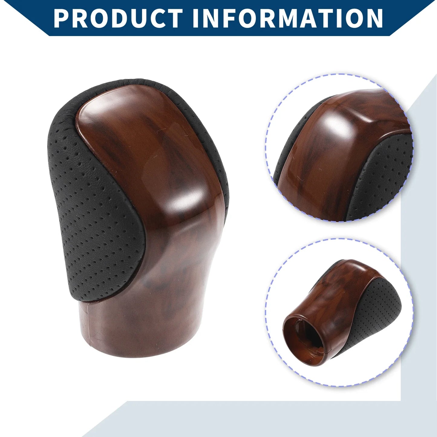 Automatic Gear Shift Knob for Lexus ES300h (2013-2023) Black Plastic Shifter